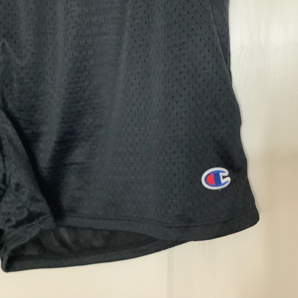 NWOT Champion Men's Mesh Shorts, Size L, Black color - Picture 4 of 13